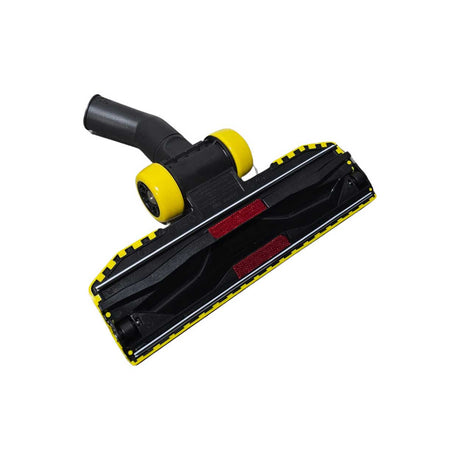 Underside of Gulper Pro showing replaceable squeegee blades and wide airflow path