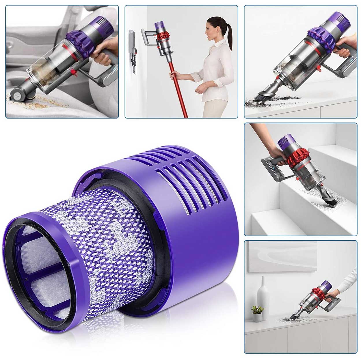 HEPA Filter for Dyson V10 Vacuum Cleaners