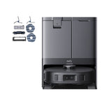 eufy X10 Pro Omni cleaning floor using new replacement parts from value kit