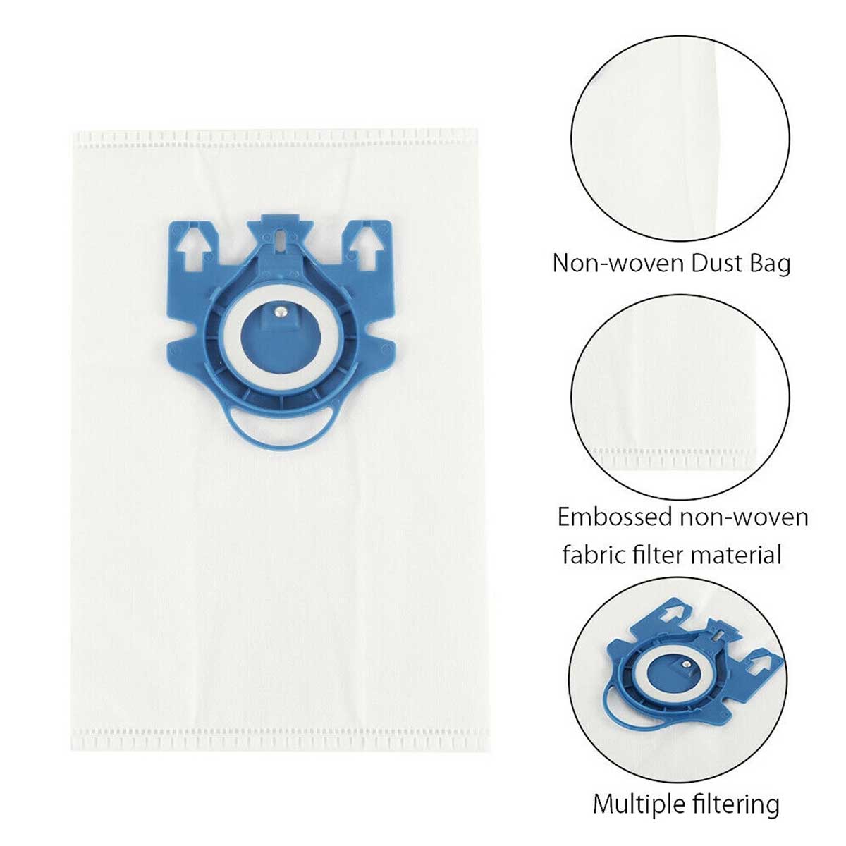Miele Vacuum Cleaner Bags 3D GN Type x 12