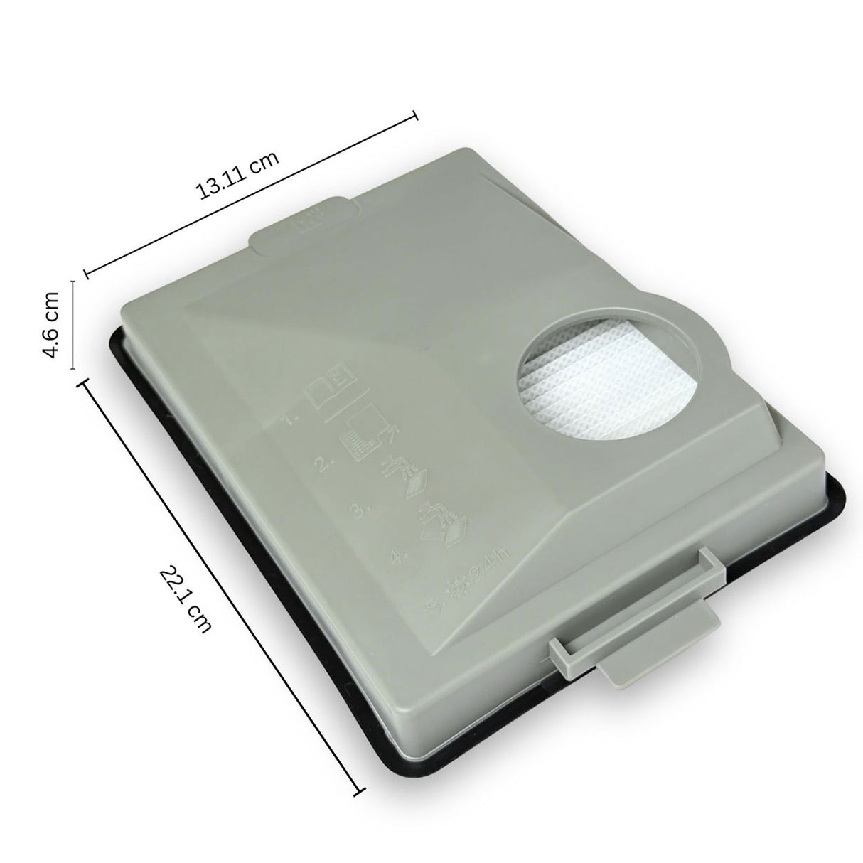 Fine Dust Motor Filter for Miele Boost CX1 Bagless Vacuums (Washable Pre-Filter Replacement)