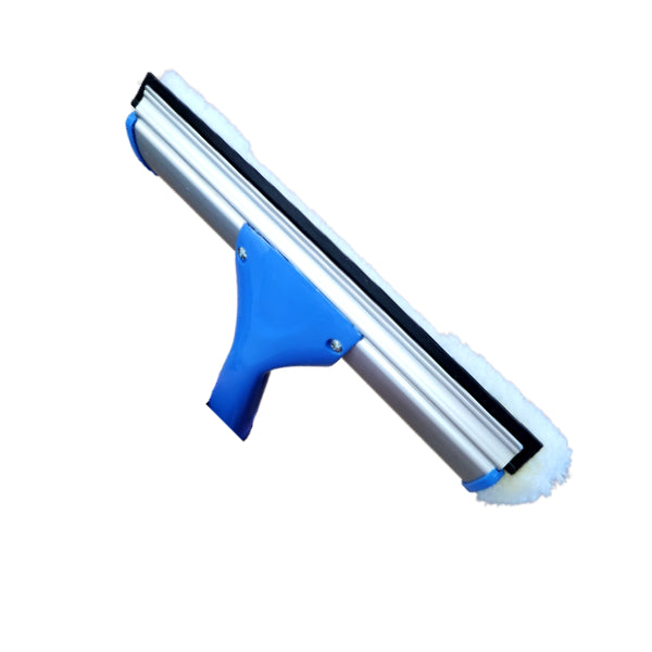 Oates 2in1 Glass Window Washer with Microfiber Pad & Squeegee 25cm