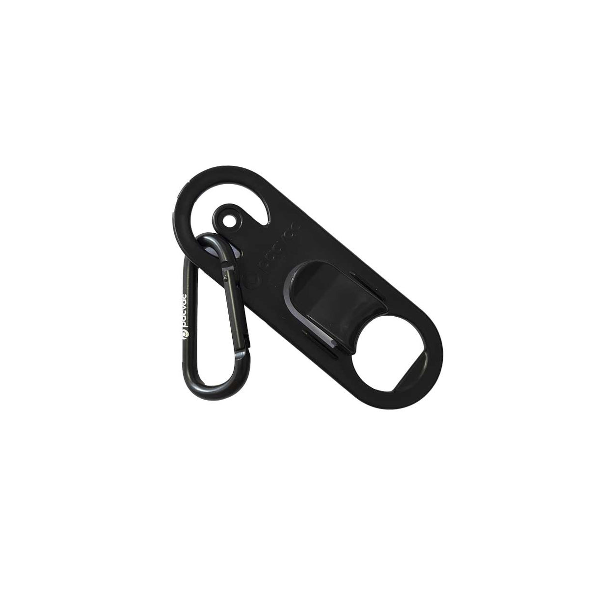 Pacvac COR004 plastic cord restraint with aluminium carabiner for backpack vacuum cleaners.