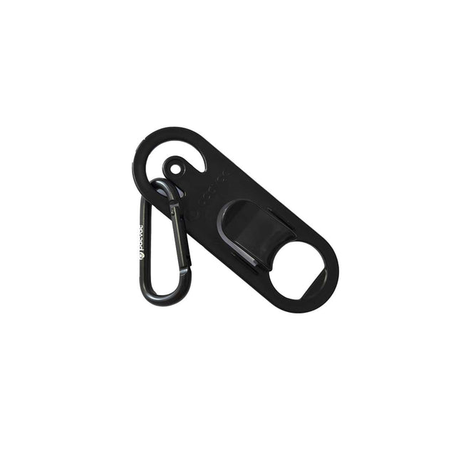 Pacvac COR004 plastic cord restraint with aluminium carabiner for backpack vacuum cleaners.