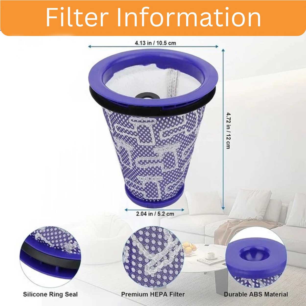 Pre Motor Filter For Dyson Cinetic Big Ball & Big Ball CY22 & CY23 Vacuum Cleaners