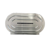 Stainless Steel Twin Jumbo Toilet Roll Dispenser – Durable Design