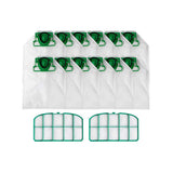 Vacuum Bags and Filter For Vorwerk Kobold VK200 (12 pack)
