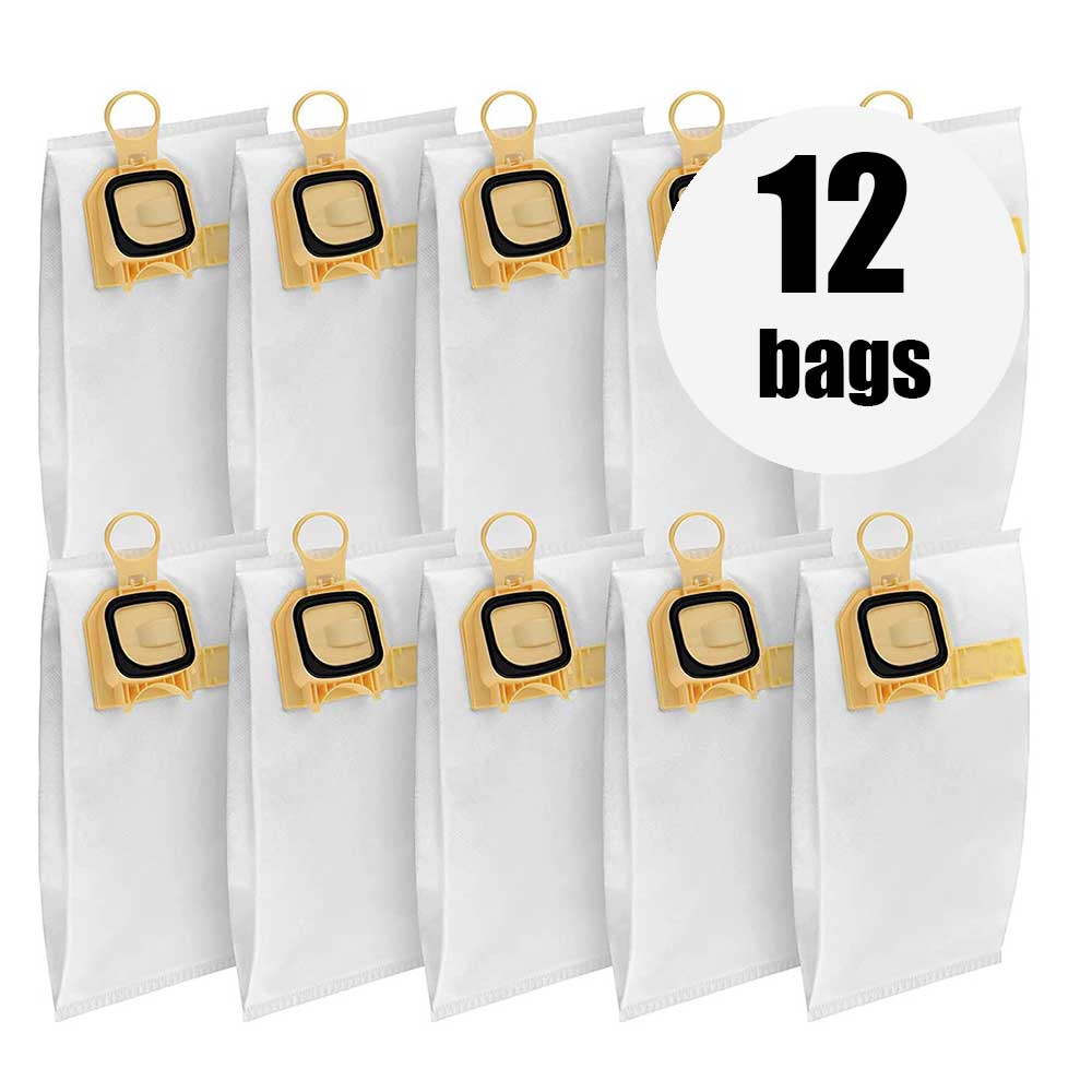 Vacuum Bags for Vorwerk Kobold VK140/VK150 & Lux Kobold VK140 (12pack)