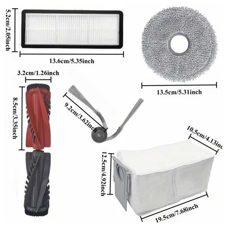 service kit Roborock Qrevo Curv Edge and C robot vacuums