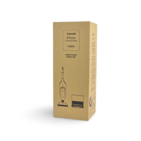 Genuine Vorwerk Kobold VK200 premium filter bags made in Germany