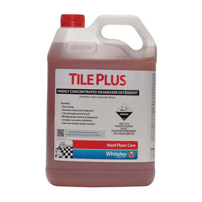 Commercial floor cleaner for grease and tiled floors