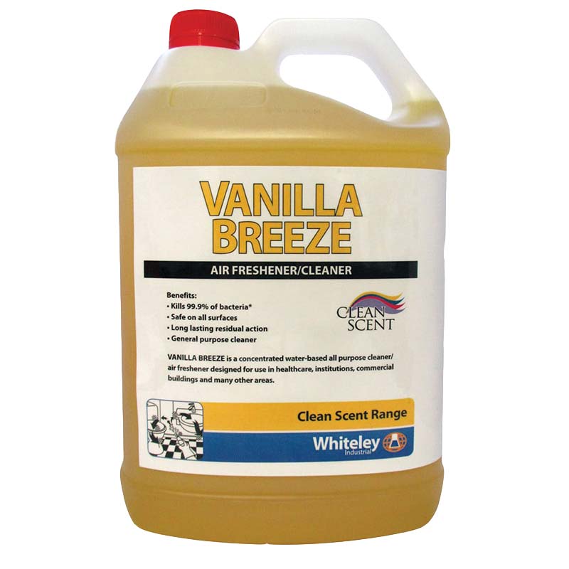 Whiteley Vanilla Breeze: Deodoriser & Air Freshener 5lt