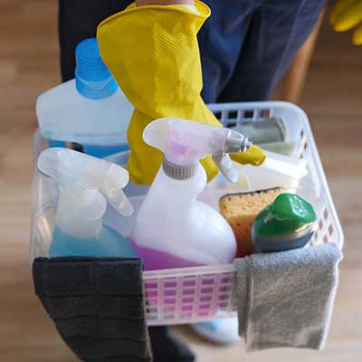 Commercial cleaning chemicals and janitorial products markdown