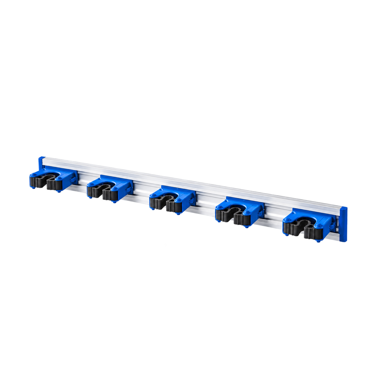 Oates Ezy Storage aluminium handle holder blue with five adjustable holders