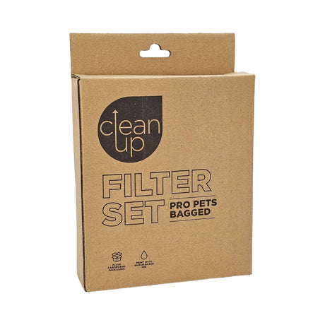 Sauber Pro Pets and Hoover filter set packaging front view