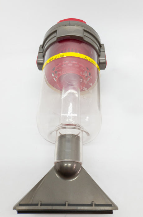 Vacuum attachment extracting liquid spill from carpet